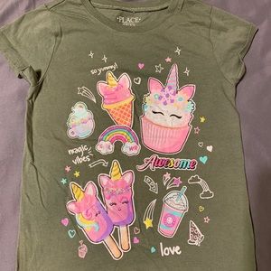 Children’s Place Unicorn Ice Cream Tee
